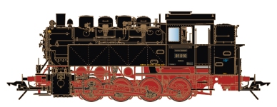 Lenz 40281-03 - 0 - Dampflok BR 81, DRG, Ep. II - DC-Sound